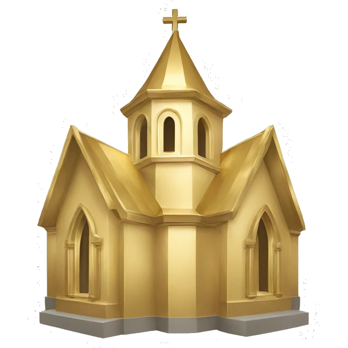 golden church emoji