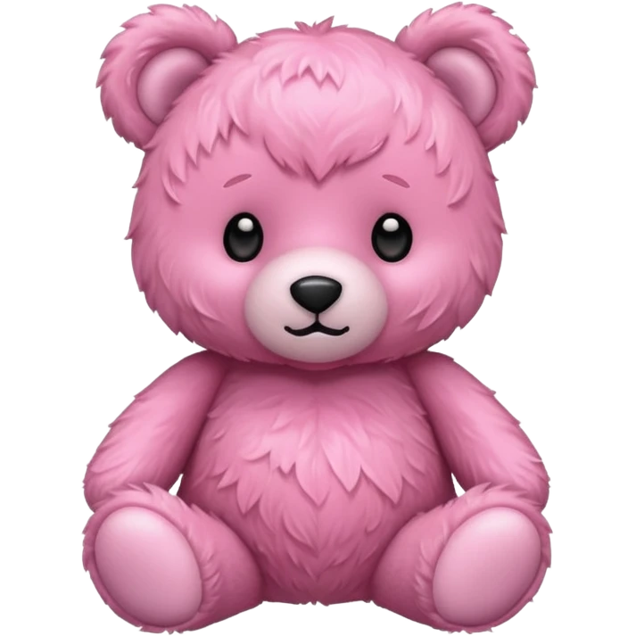 Osito rosa tierno  emoji