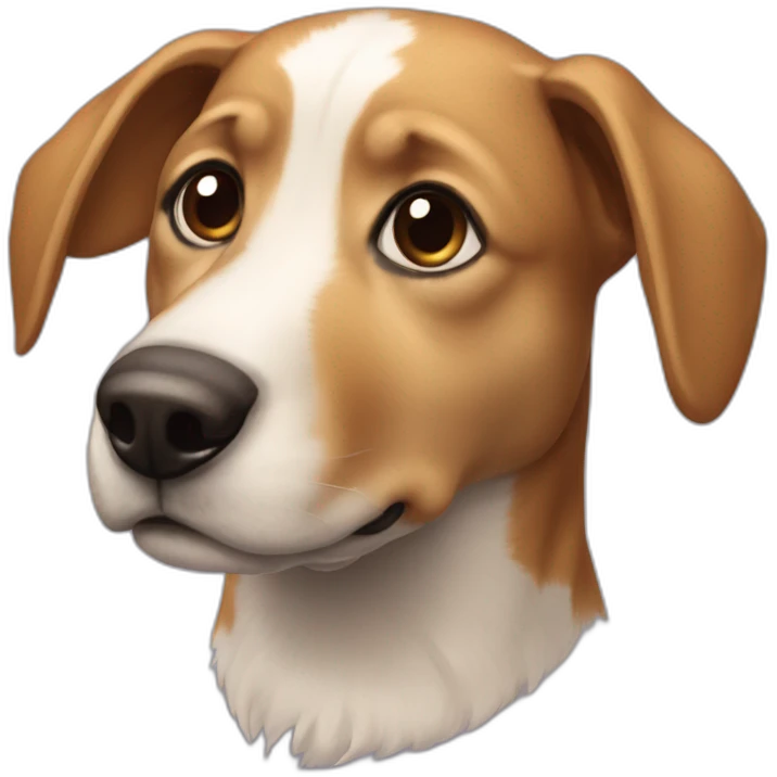 Chien mignon emoji