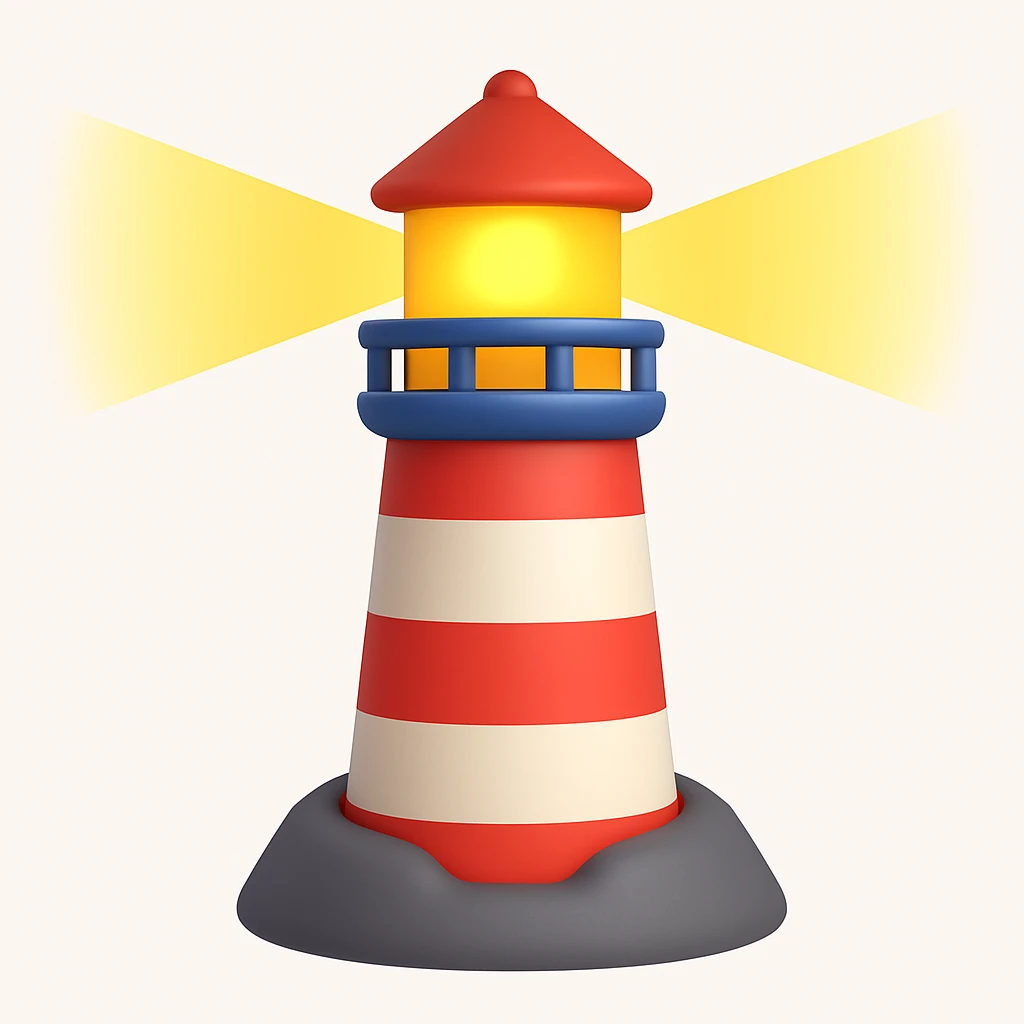 lighthouse emoji