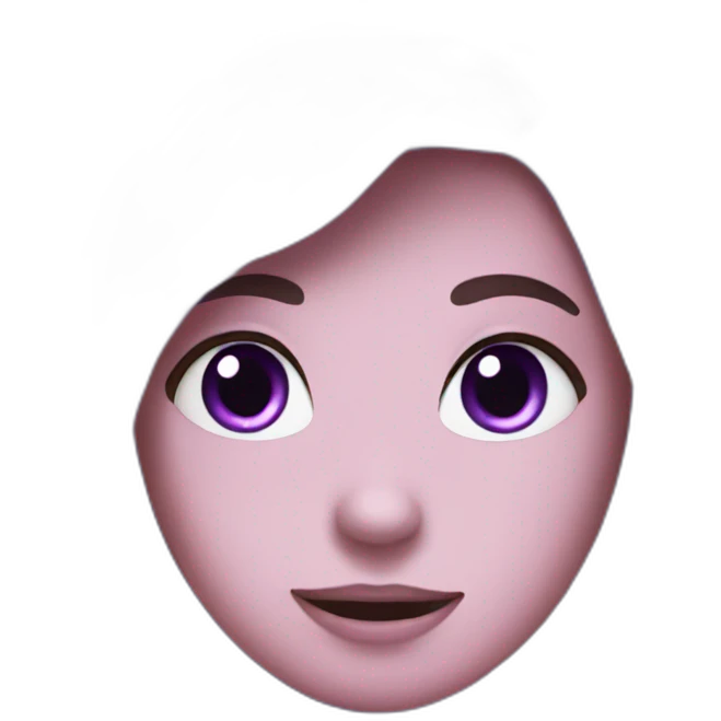 Violet heart emoji