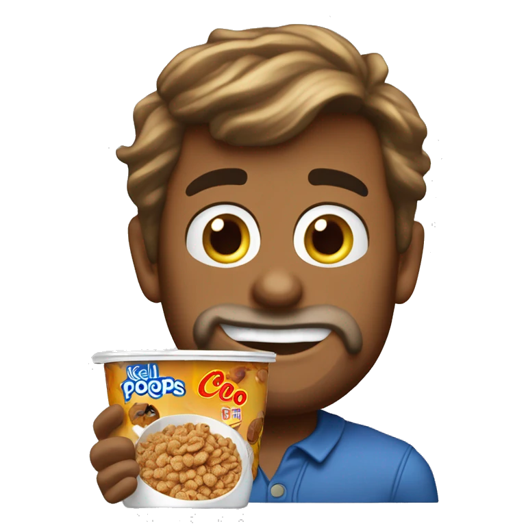 Cereali kellogs coco pops barchette emoji