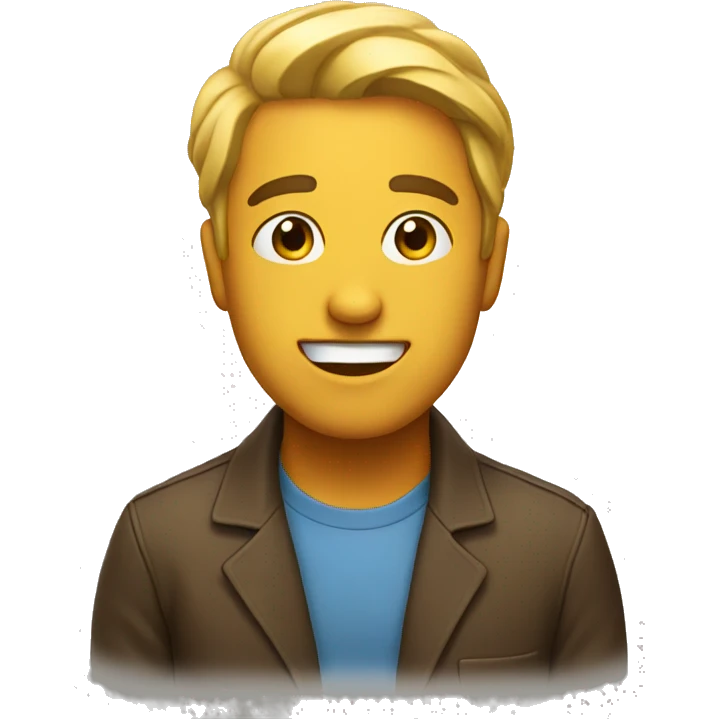 Impressed and hopeful emoji