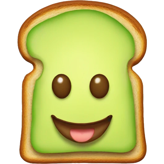 Avacado toast emoji