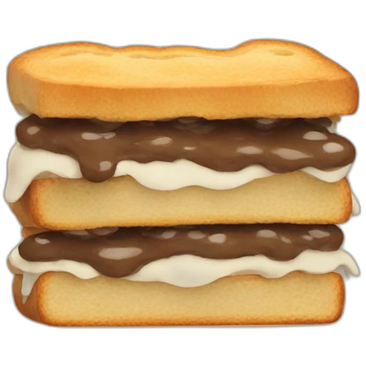 Poop sandwich emoji