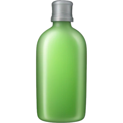 bottle of scalp scrub emoji