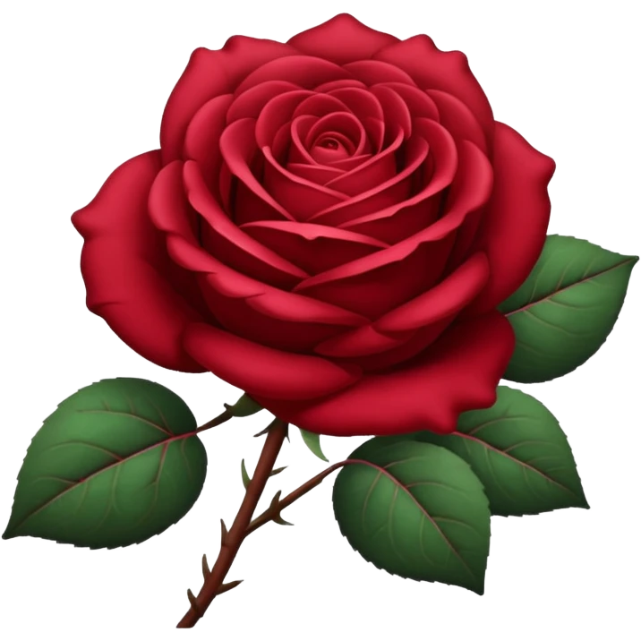 Umbral Rose with galaxy background emoji