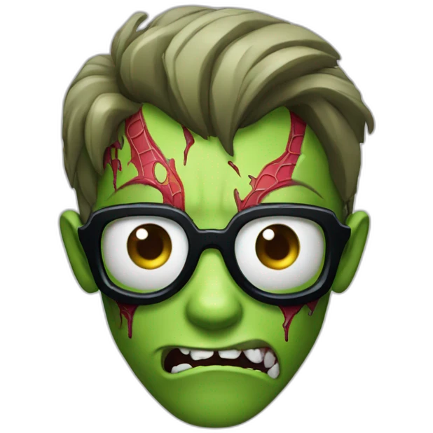 Zombie spider man  emoji
