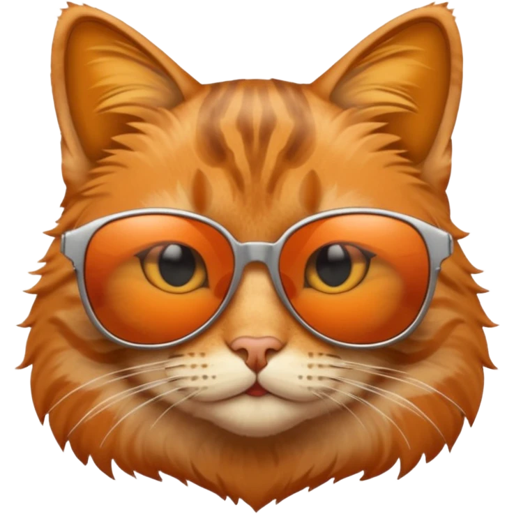 Cat wearing sunglasses emoji