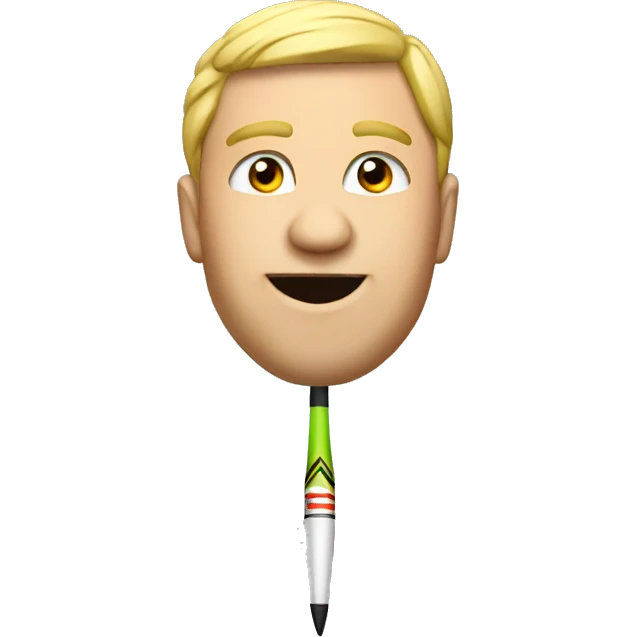 180 dart emoji