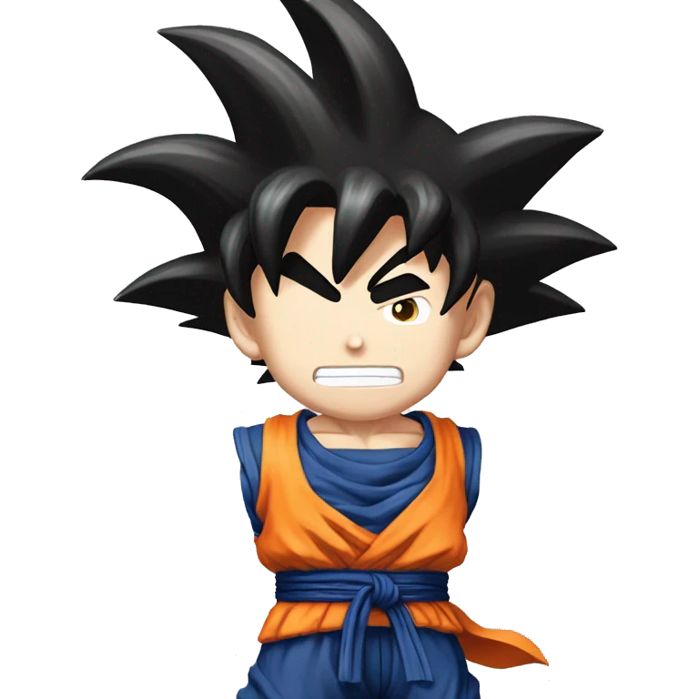 Goku ultra instinto enojado  emoji