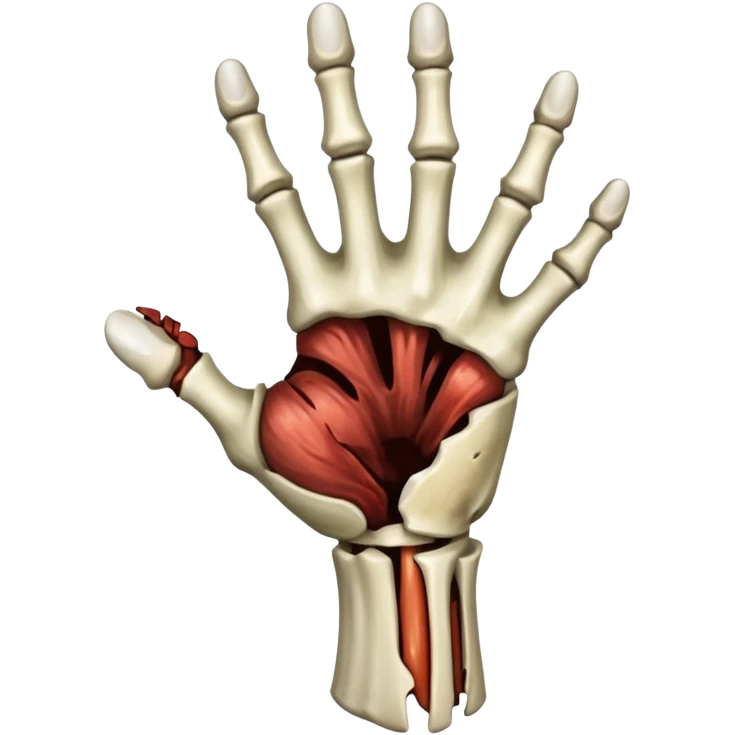 zombie hand snap emoji