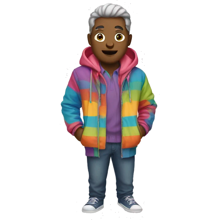 colorful clothing emoji