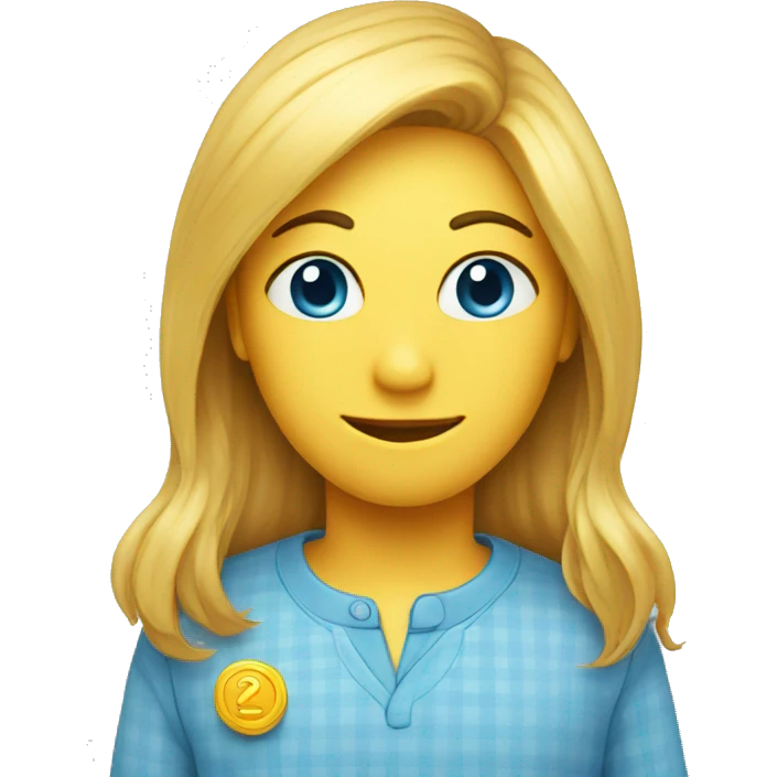 Blue verified check emoji