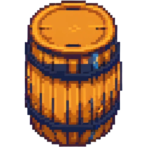 orange road construction barrel emoji