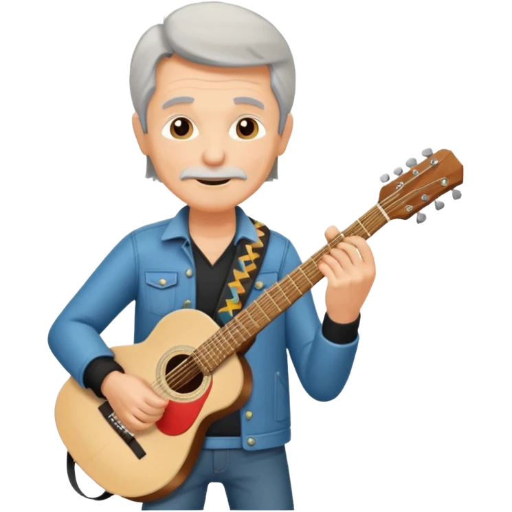 Gitarrist 60 Jahre, jung geblieben  emoji