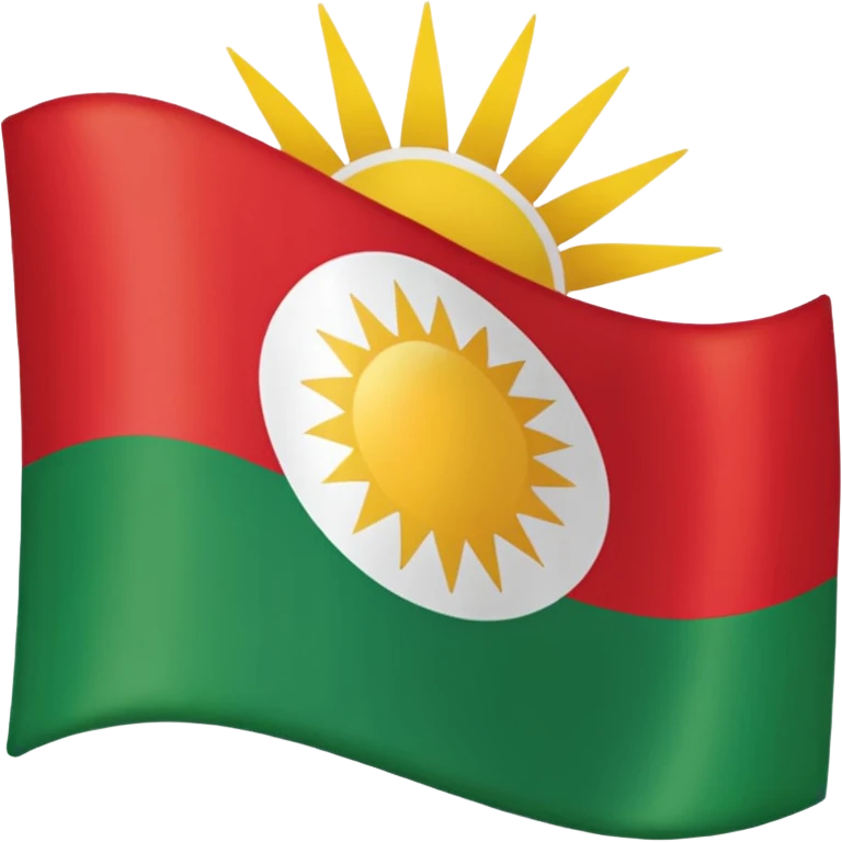 Kurdistan flag emoji