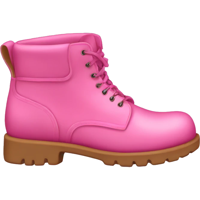 Pink boots  emoji