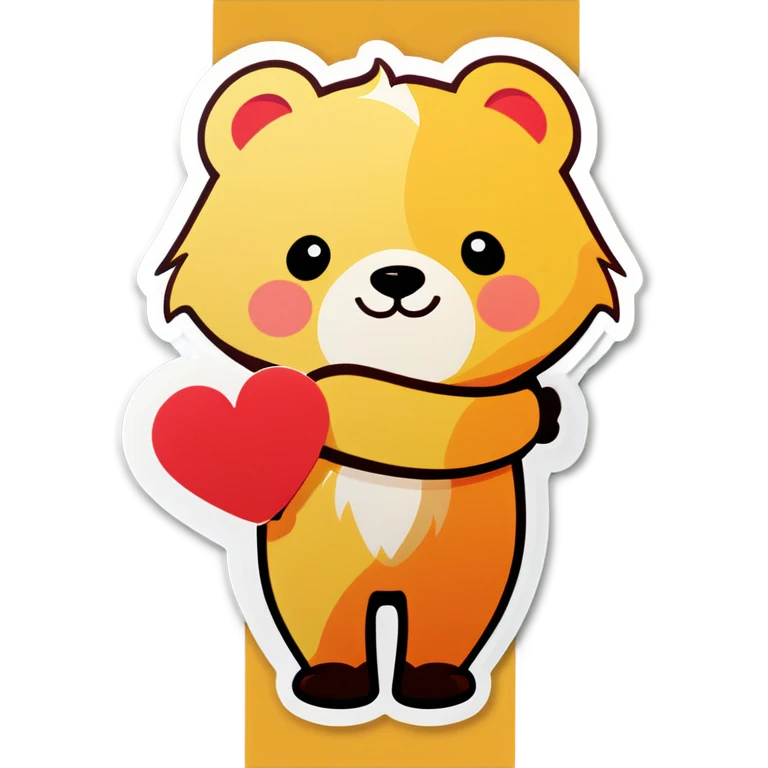 Hugging for Valentine’s Day emoji