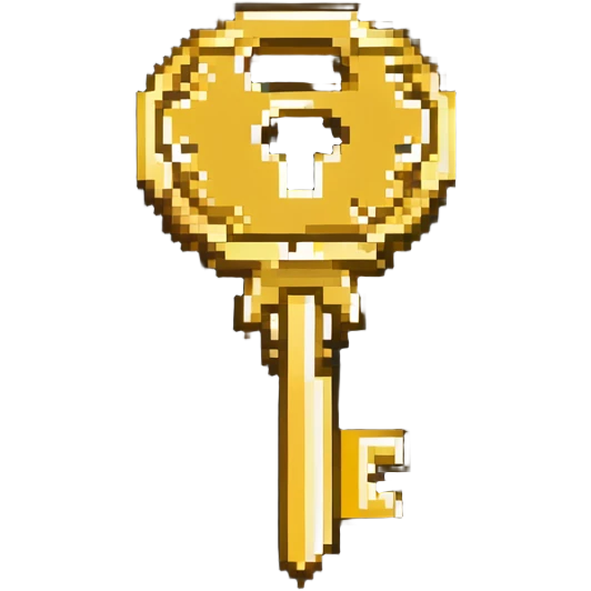golden key emoji