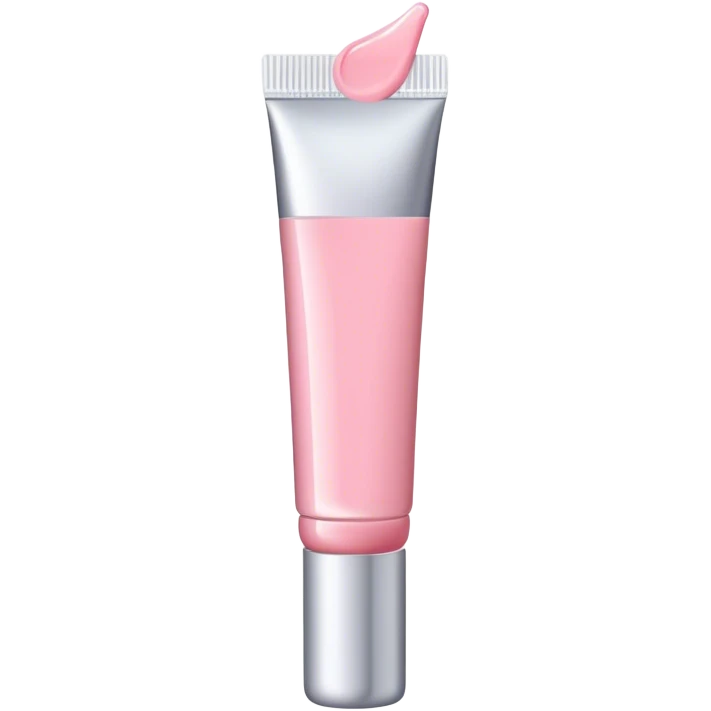 Light pink lip gloss tube  emoji
