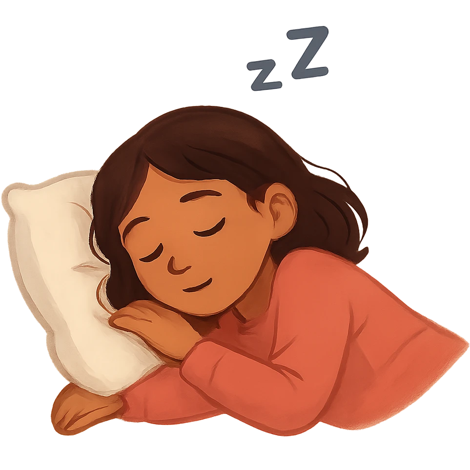 girl sleeping emoji
