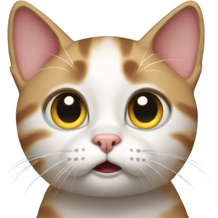 Cat in shock emoji