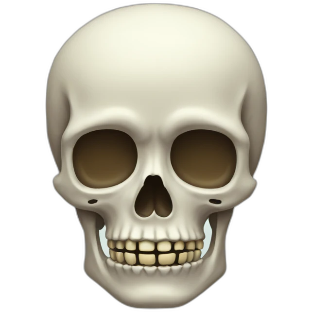 Skeleton emoji