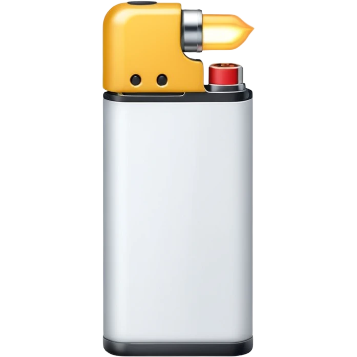 white lighter emoji
