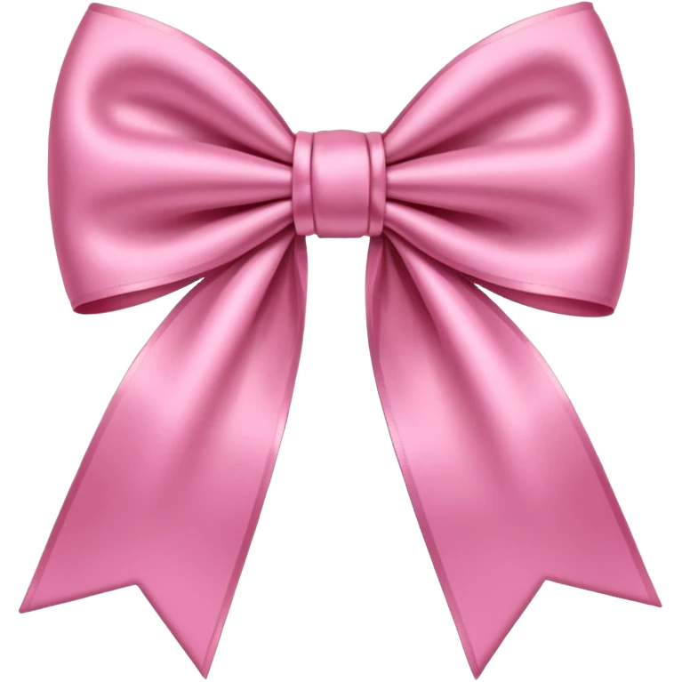 Pink bow emoji