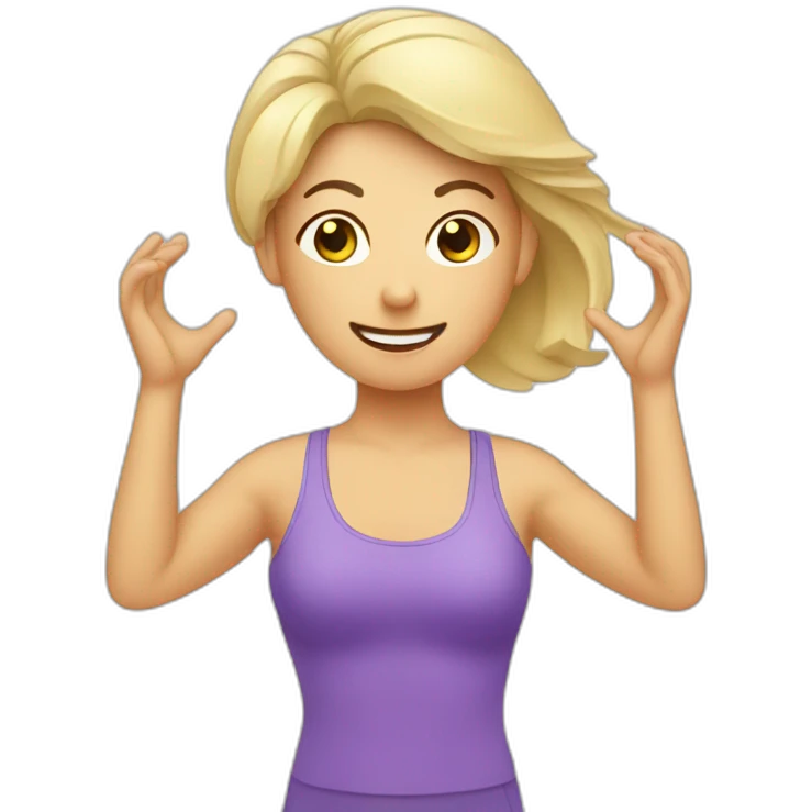 pilates emoji