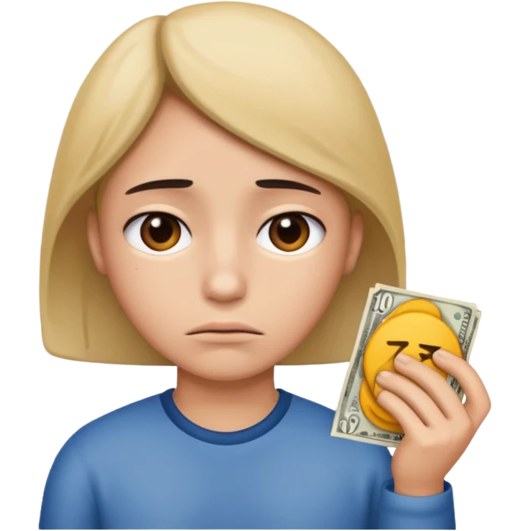 Having no money  emoji