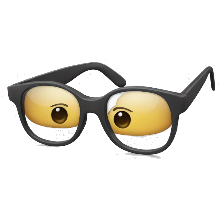 Glasses funy  emoji