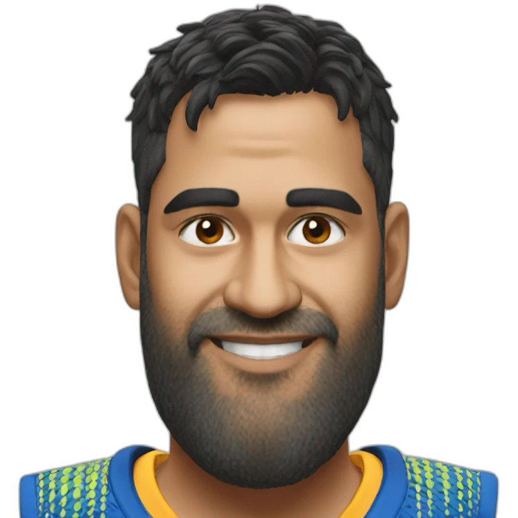 Dhoni  emoji