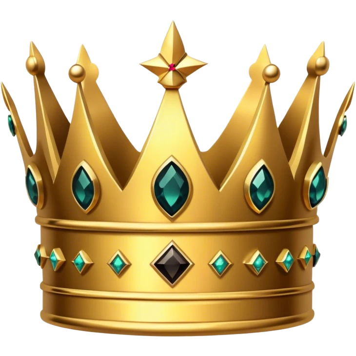 Cursed crown emoji