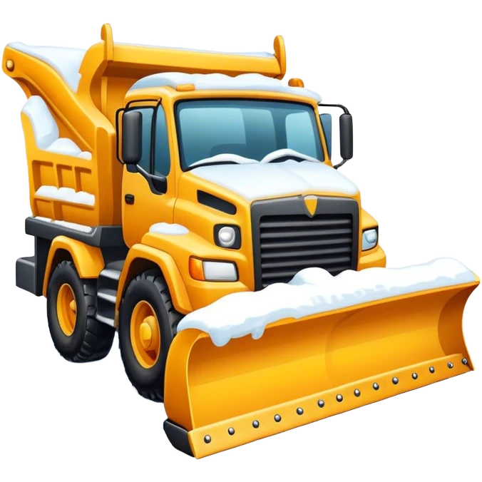 Snowplow emoji