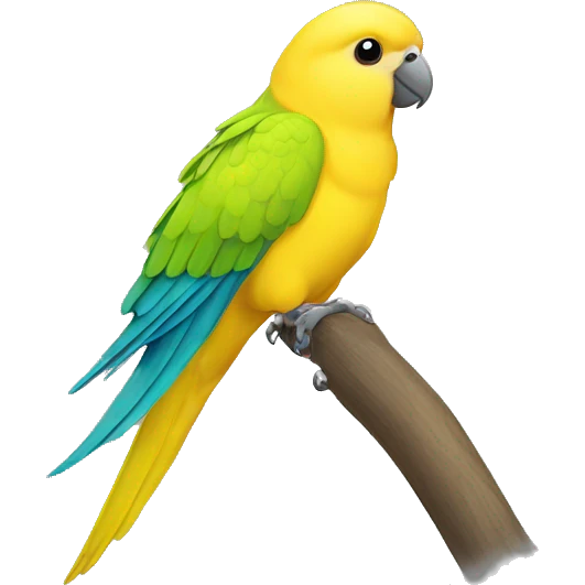 yellow parakeet emoji