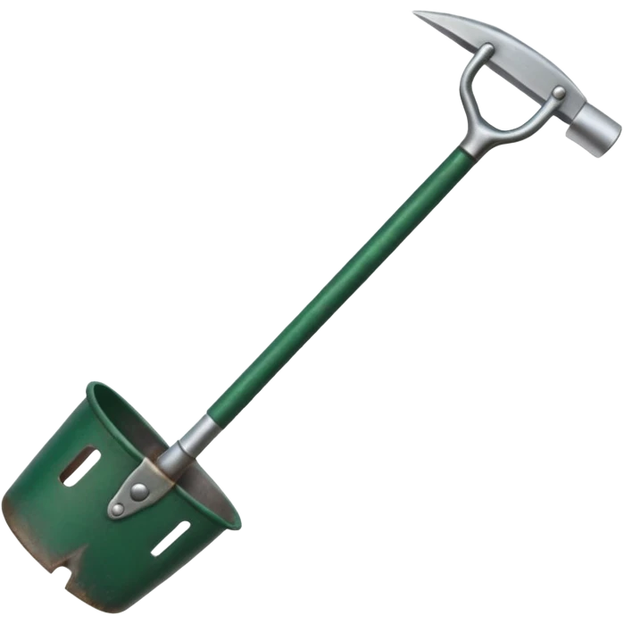 gardening tool dark green  emoji