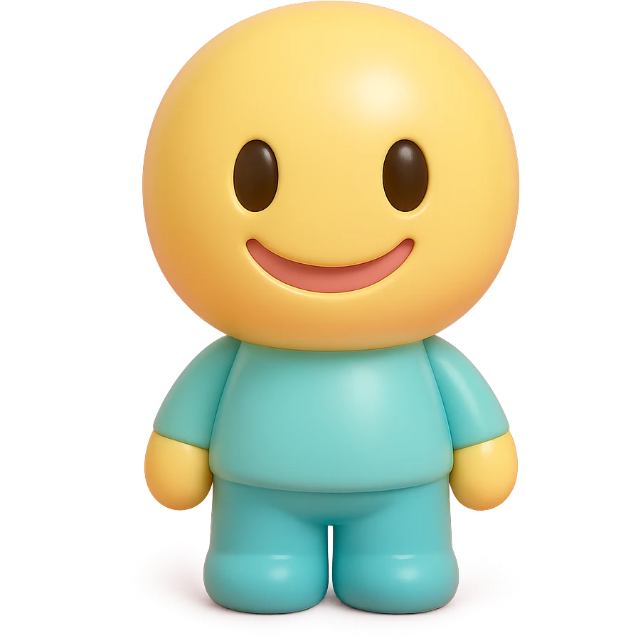 vinyl figure in emoji style emoji