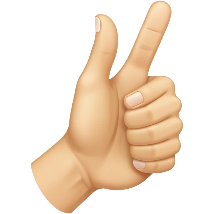 Thumbs up emoji