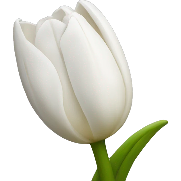 White tulps  emoji