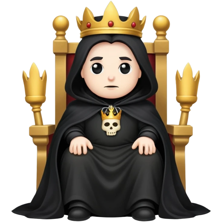 chillin goth potato villain  emoji