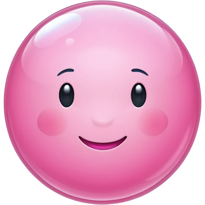 gum bubble emoji