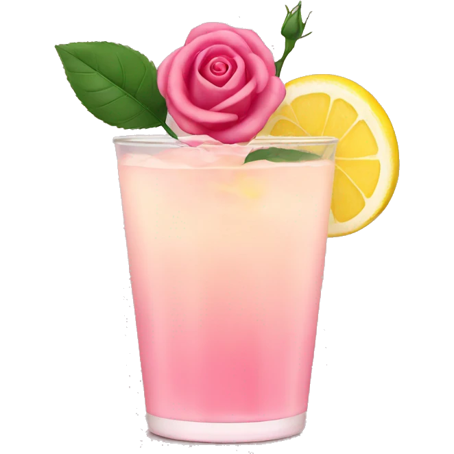 Rose lemonade  emoji