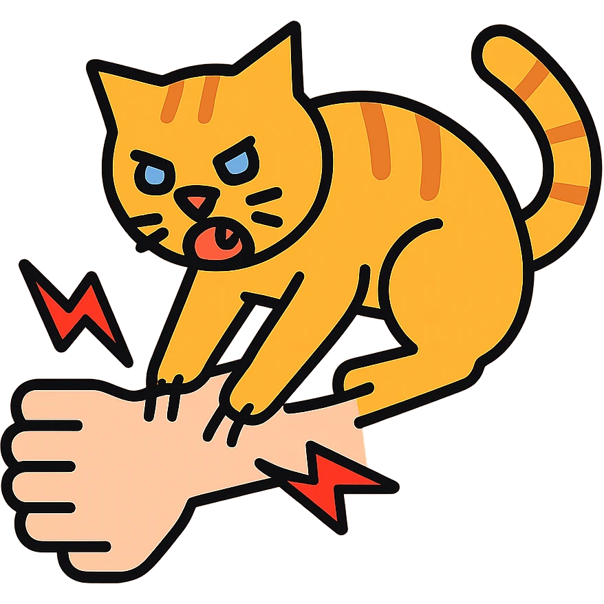 cat attack emoji
