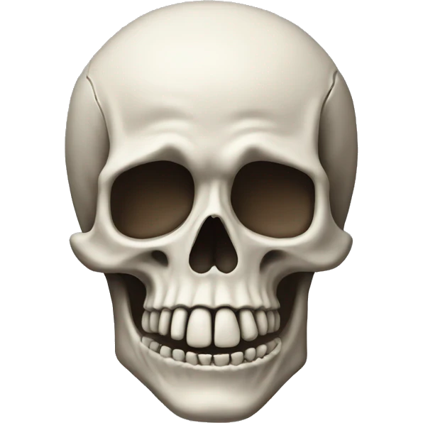 Skeleton With har emoji