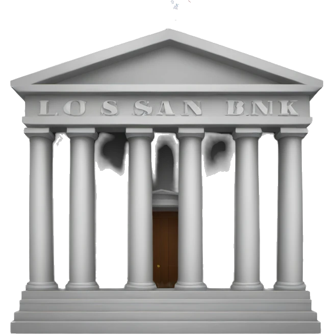 bank with the louisiana flag emoji