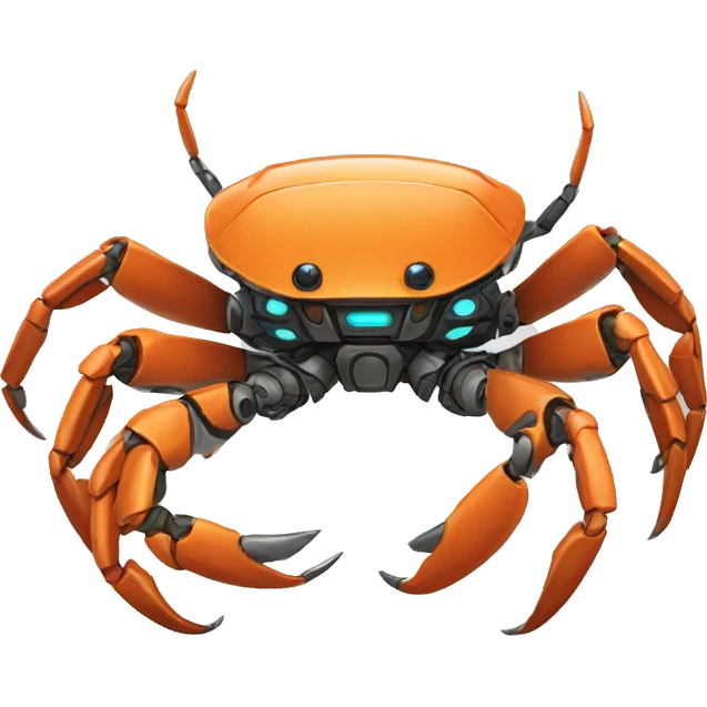 robot crab emoji