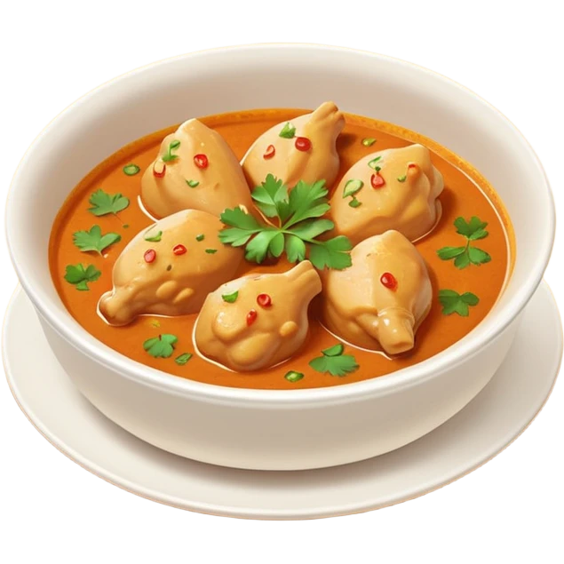 Chicken curry emoji
