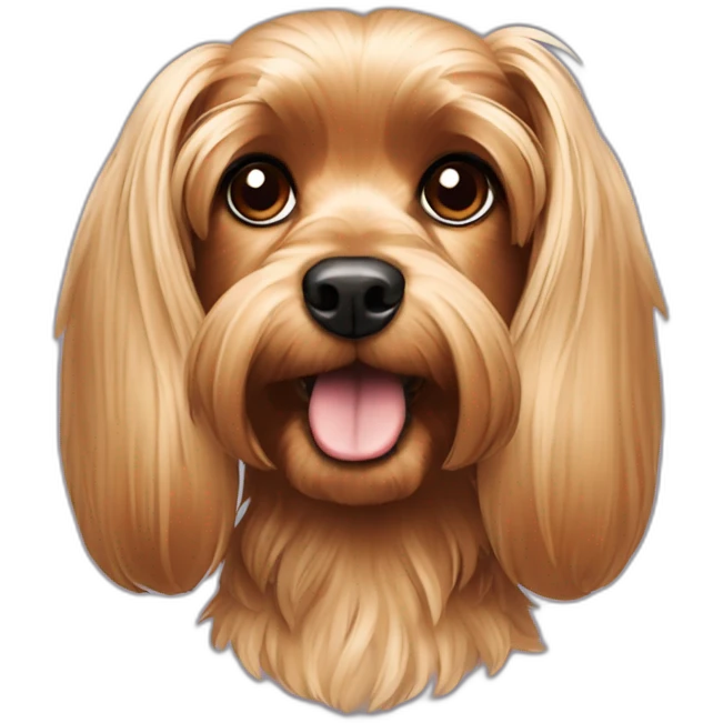 cocker, yorkshire terrier emoji